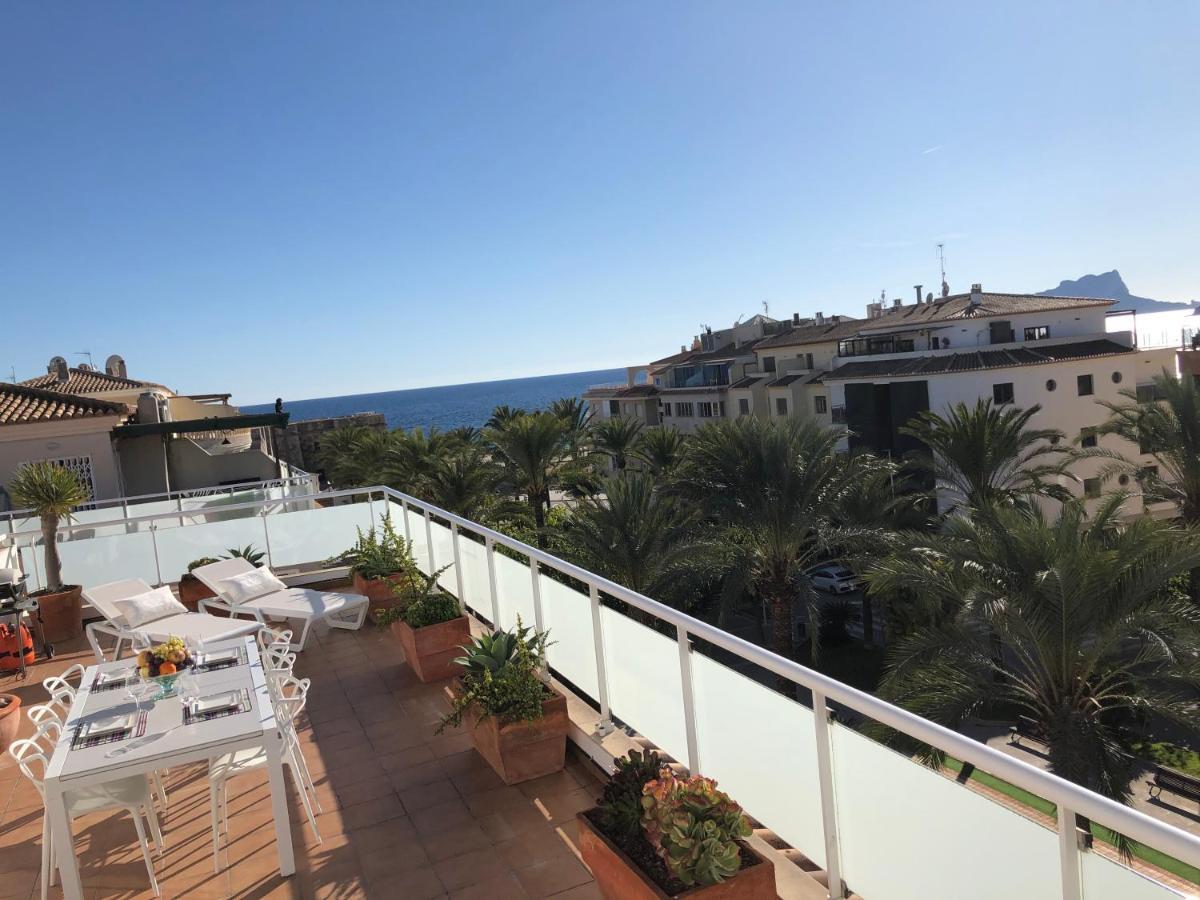 Penthouse La Paz 9 - Castle View Lejlighed Moraira Eksteriør billede