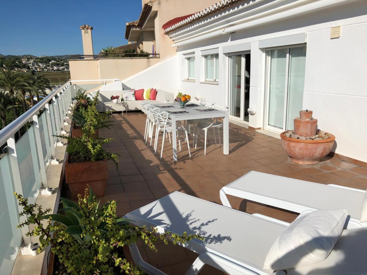 Penthouse La Paz 9 - Castle View Lejlighed Moraira Eksteriør billede