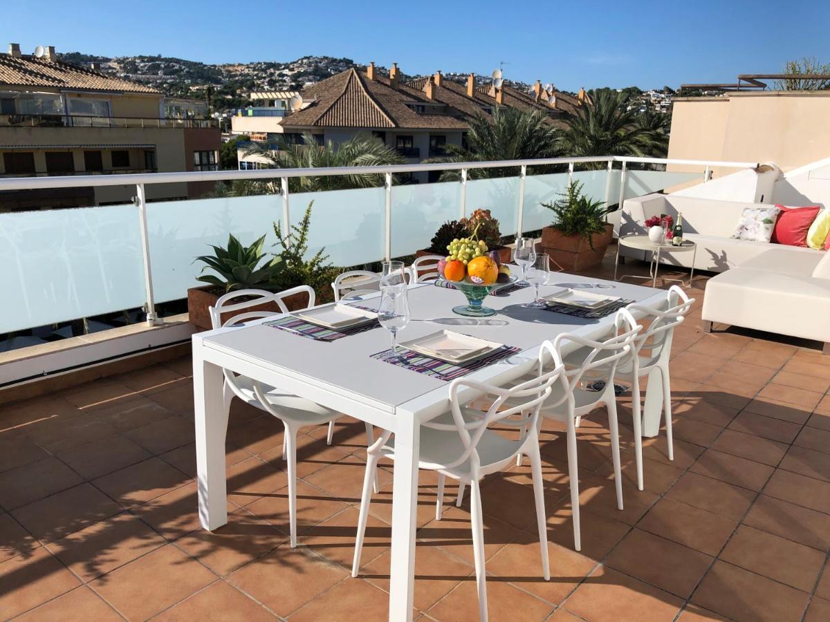Penthouse La Paz 9 - Castle View Lejlighed Moraira Eksteriør billede