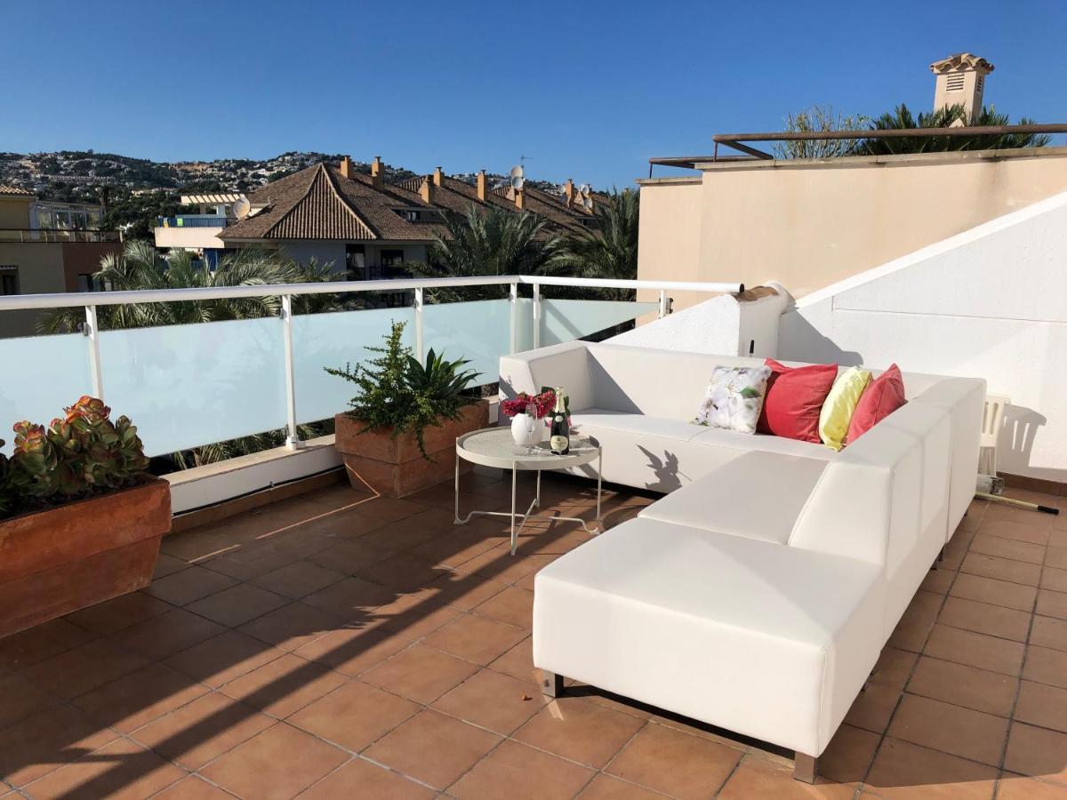 Penthouse La Paz 9 - Castle View Lejlighed Moraira Eksteriør billede